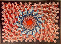 Mandala of Multitudes — original watercolour painting